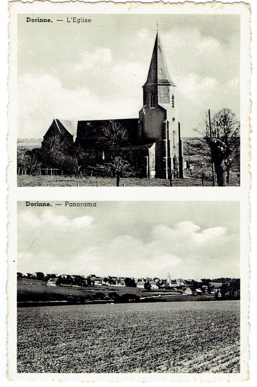 Eglise de Dorinne et Panorama