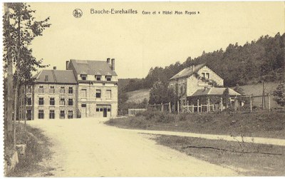 Gare et hotel mon repos, Bauche-Evrehailles