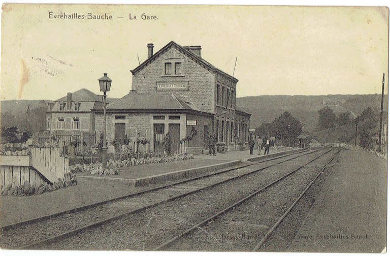 La gare Evrehailles - Bauche