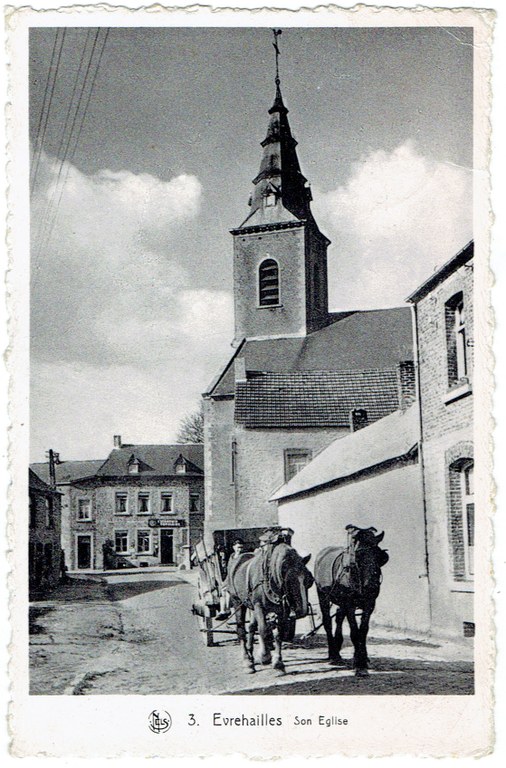 L'église d'Evrehailles