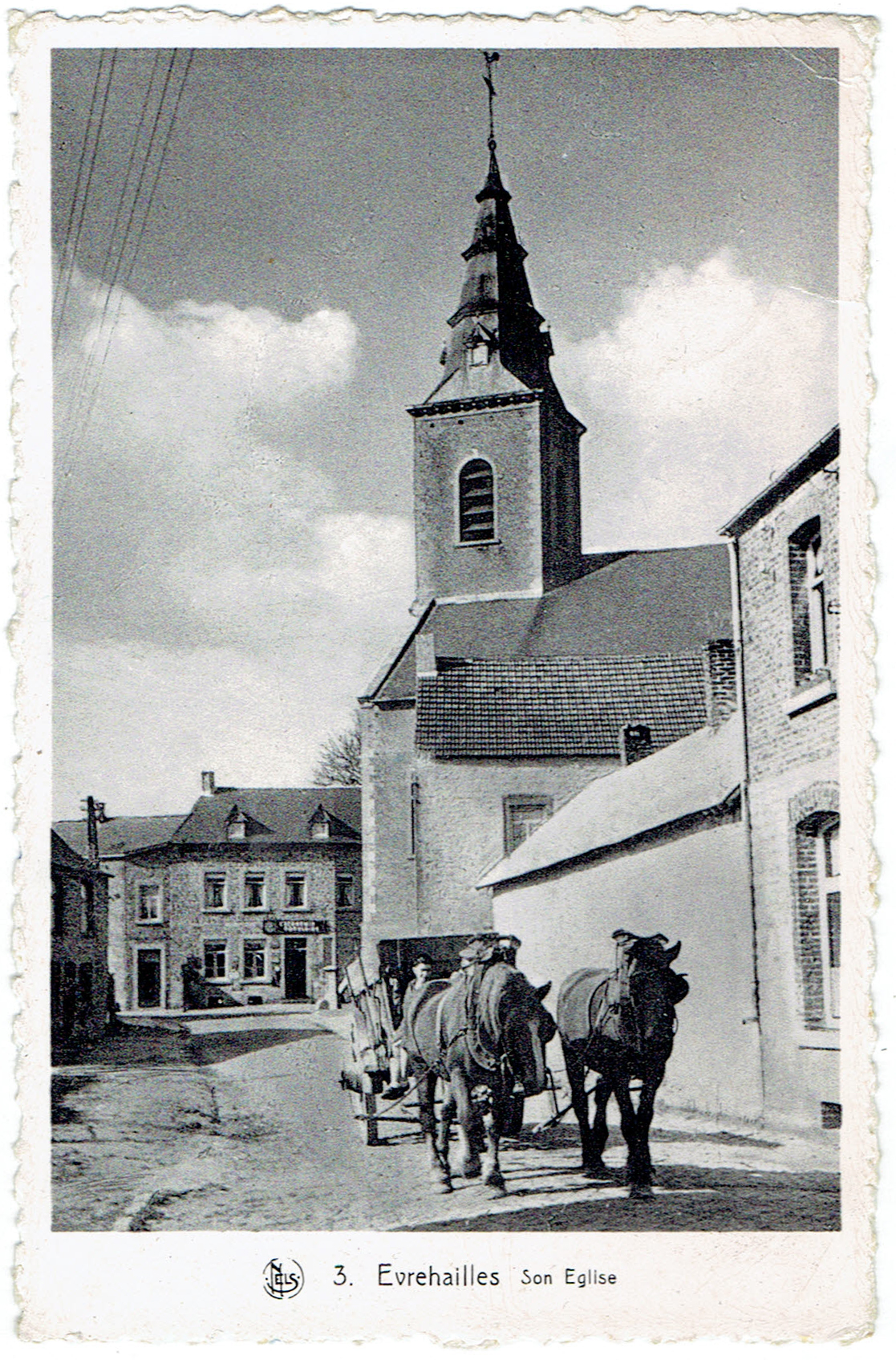 L'église d'Evrehailles