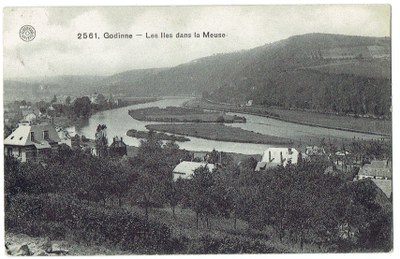 Les îles dans la meuse