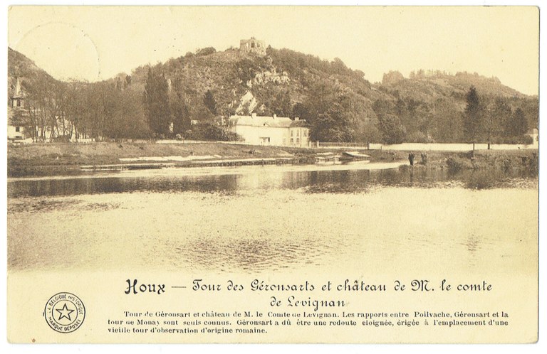 Tour des Géronsarts et château de Lévignan