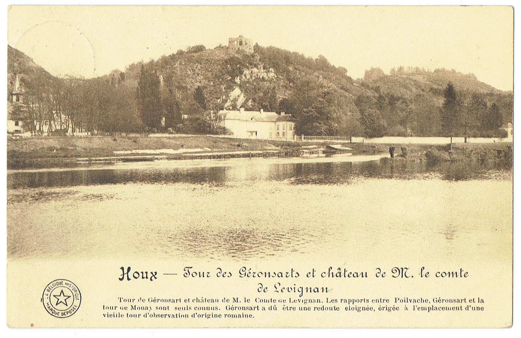 Tour des Géronsarts et château de Lévignan