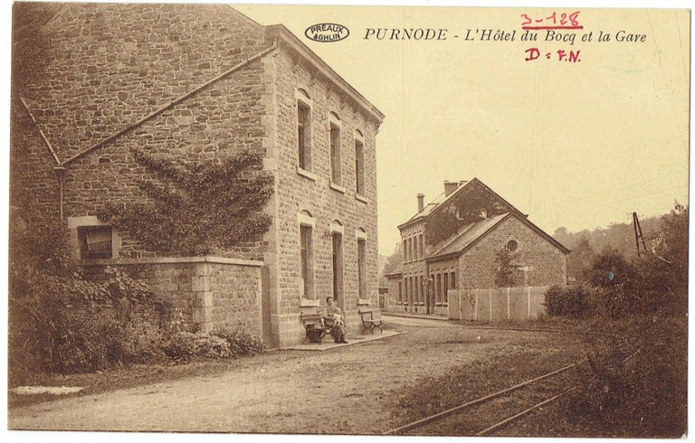 L'Hôtel du Bocq et la Gare
