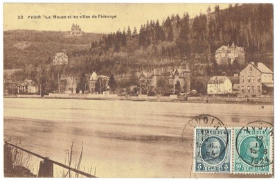 La Meuse et les villas de Fidevoye