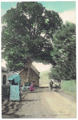 La route vers Fidevoye
