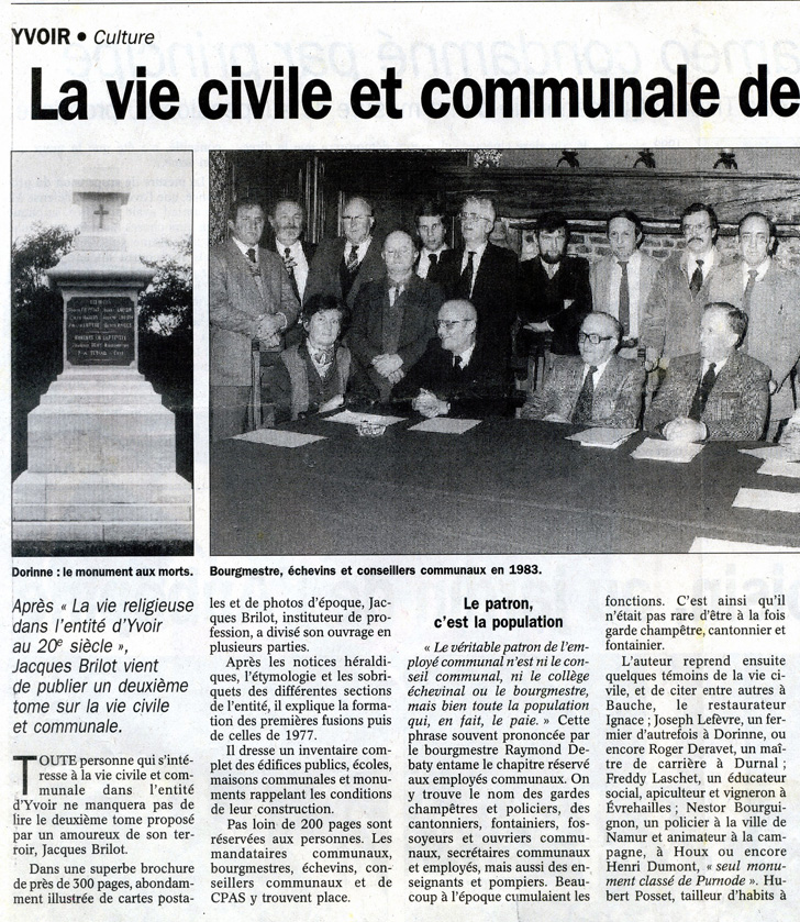 Yvoir - Vie civile... - Avenir 08.01.2003 - 1.jpg