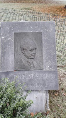 Plaque commémorative d'un personnage illustre